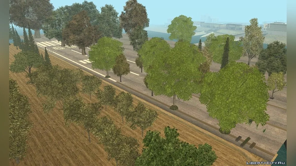 BSOR Ultimate Test of Vegetation - v2.0.0 / GTA San Andreas