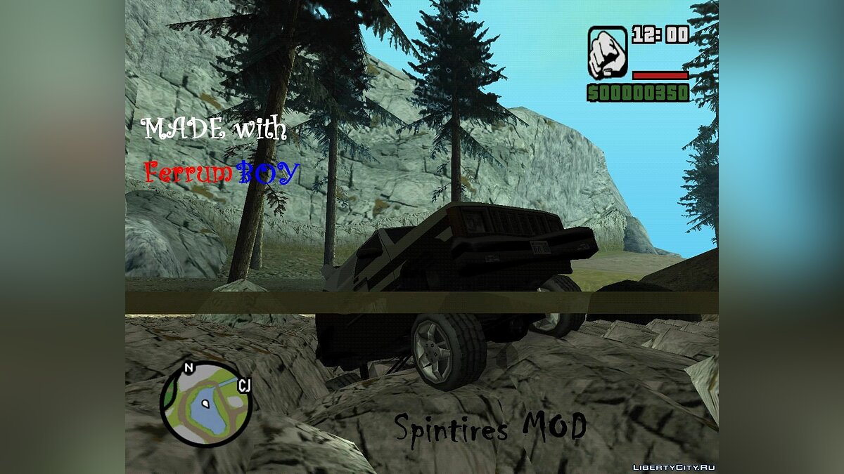 Скачать Spintires mod 1.0 для GTA San Andreas