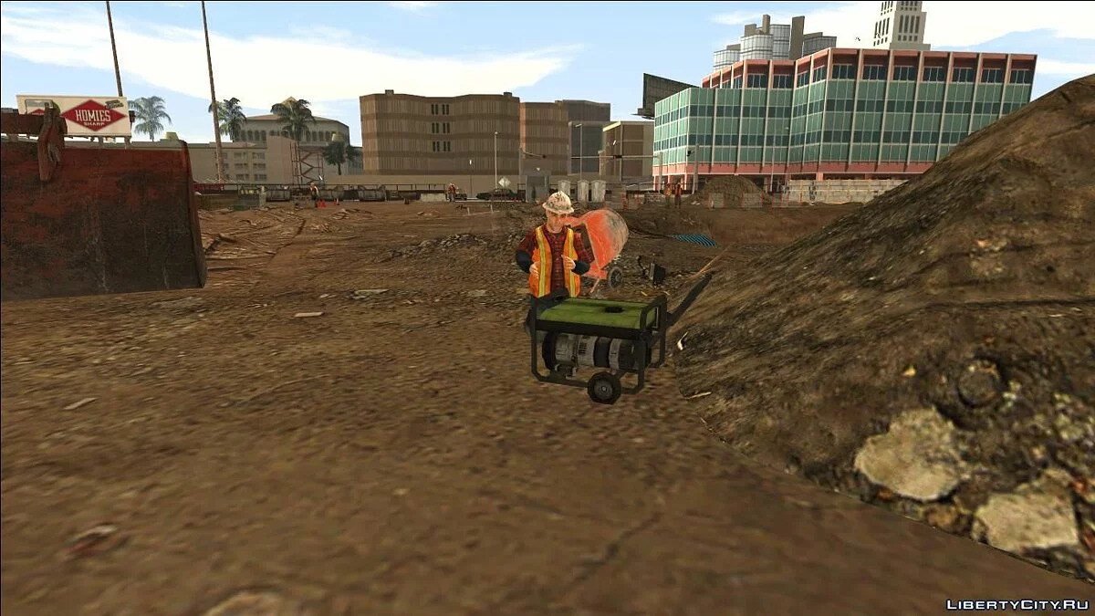 INSANITY Construction Site / GTA San Andreas