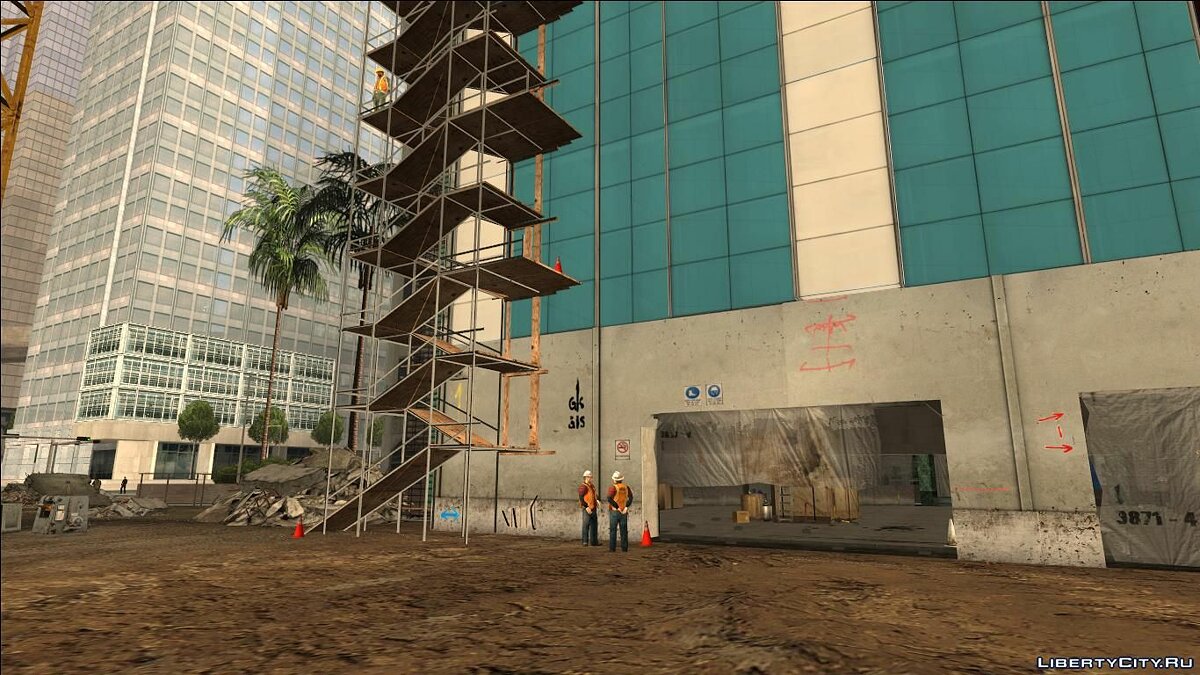 Скачать INSANITY Construction Site для GTA San Andreas