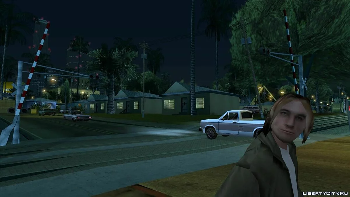 Недостающие железнодорожные шлагбаумы в LS / GTA San Andreas