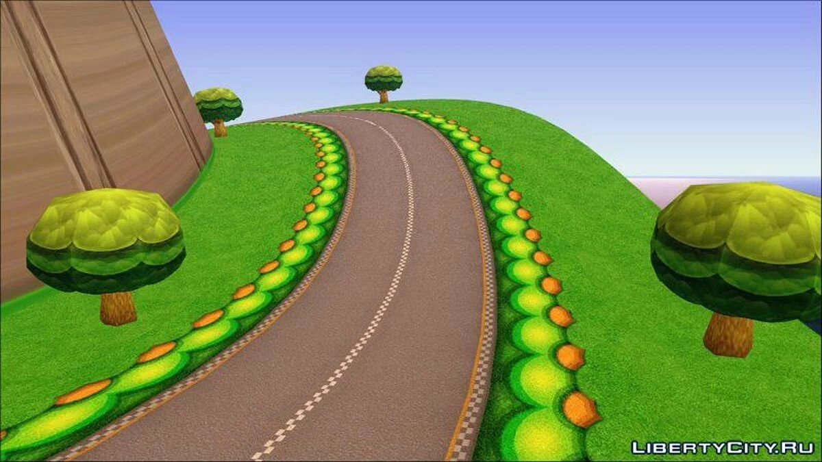 Mario Kart Wii Sunny Island - Карта Солнечного острова / GTA San Andreas