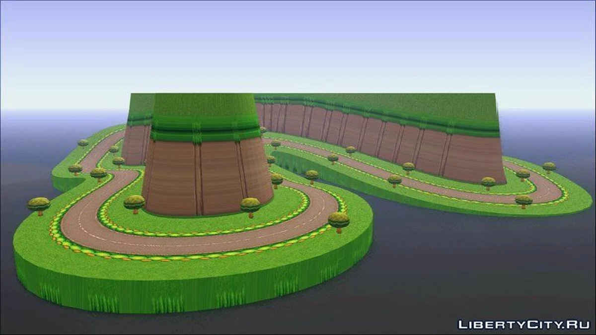 Mario Kart Wii Sunny Island - Карта Солнечного острова / GTA San Andreas