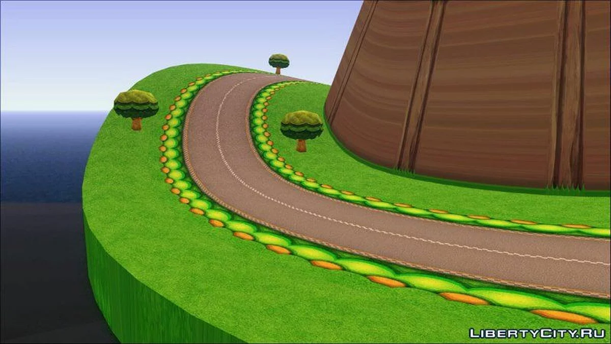 Mario Kart Wii Sunny Island - Карта Солнечного острова / GTA San Andreas