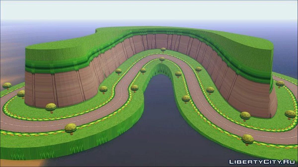 Mario Kart Wii Sunny Island - Карта Солнечного острова / GTA San Andreas
