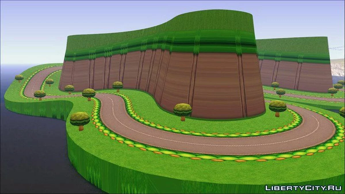 Mario Kart Wii Sunny Island - Карта Солнечного острова / GTA San Andreas