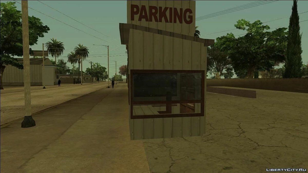 Fort Carson Enterable Buildings Mod / GTA San Andreas