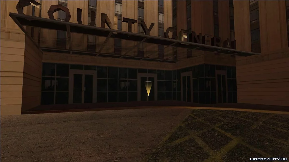Интерьер больницы Лос-Сантоса - LS County General Hospital / GTA San Andreas