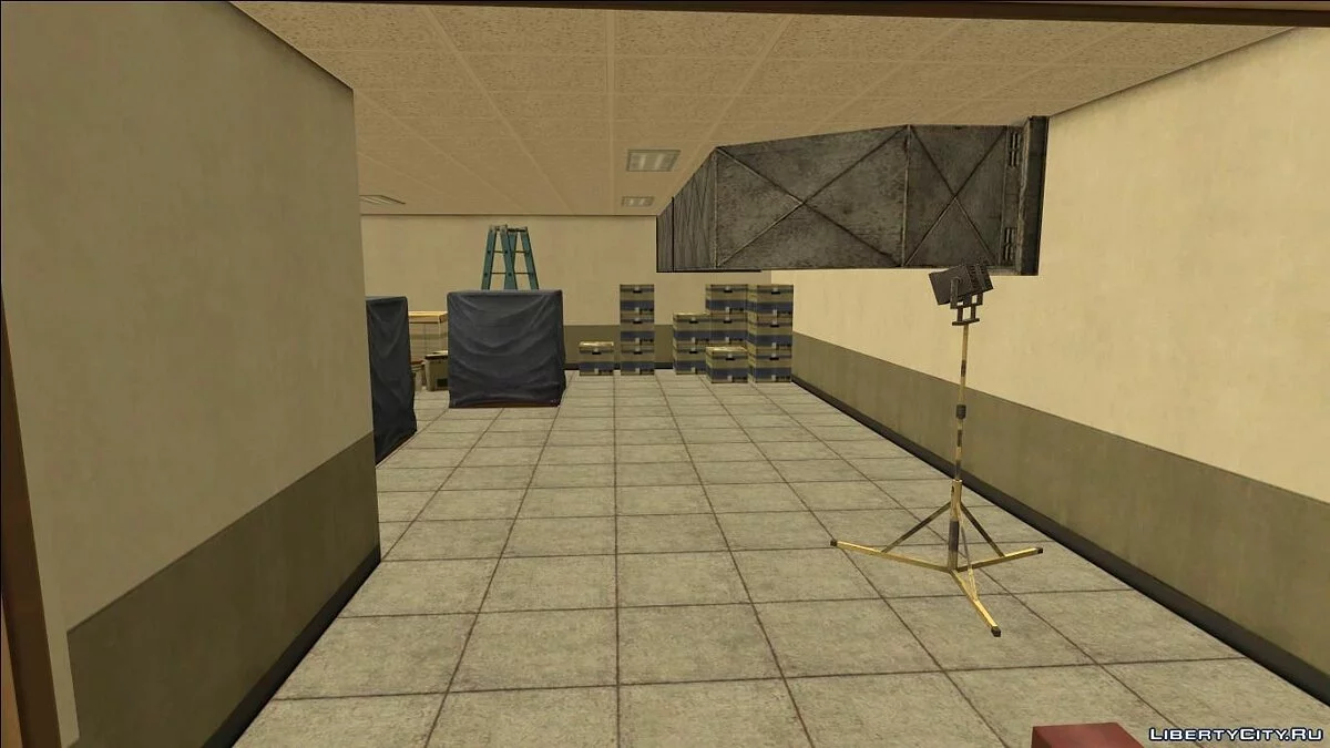 Интерьер больницы Лос-Сантоса - LS County General Hospital / GTA San Andreas