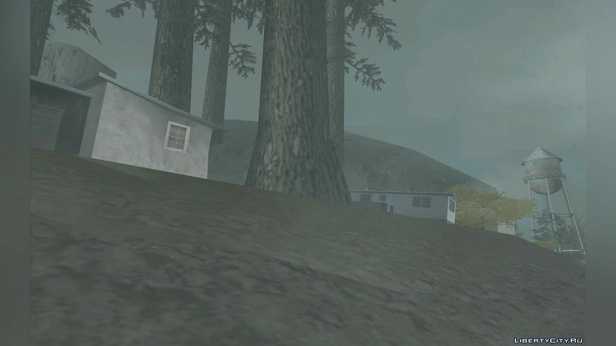 Заброшенная деревня в Флинт-Каунти / GTA San Andreas