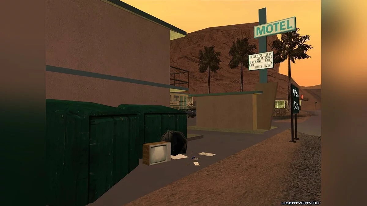 Новые объекты для Мотеля / GTA San Andreas