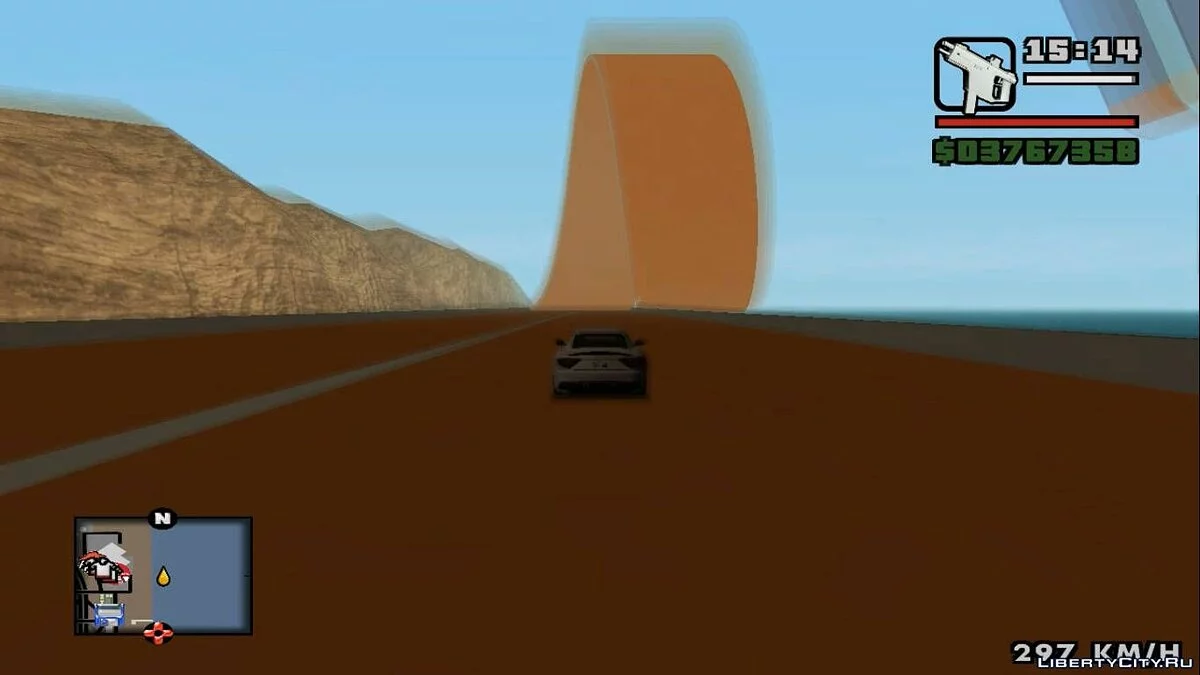 Hot Wheels - гоночный трек / GTA San Andreas