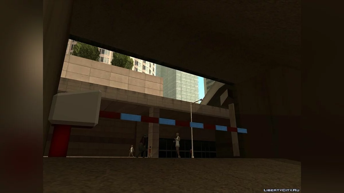 Новые объекты в Коммерческом районе / GTA San Andreas