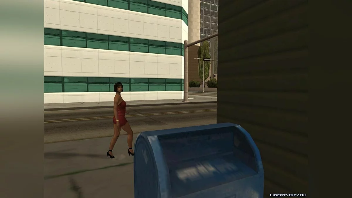 Новые объекты в Коммерческом районе / GTA San Andreas