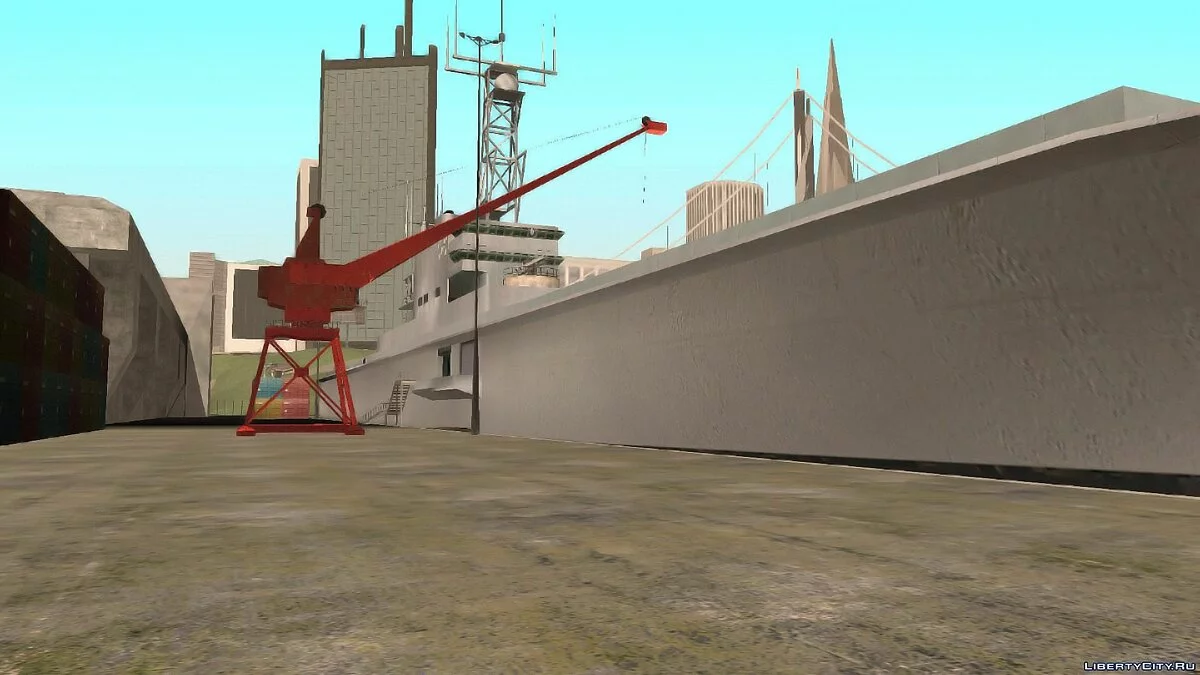 Новая военная база в SF 1.0 / GTA San Andreas