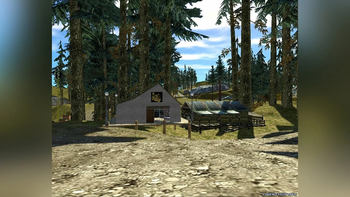 New Settlement in Shady Creeks - Новая деревня / GTA San Andreas