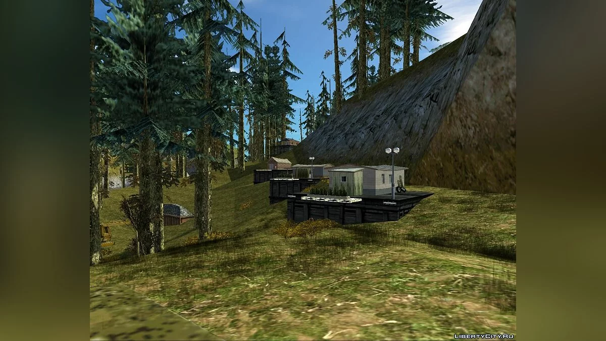 New Settlement in Shady Creeks - Новая деревня / GTA San Andreas