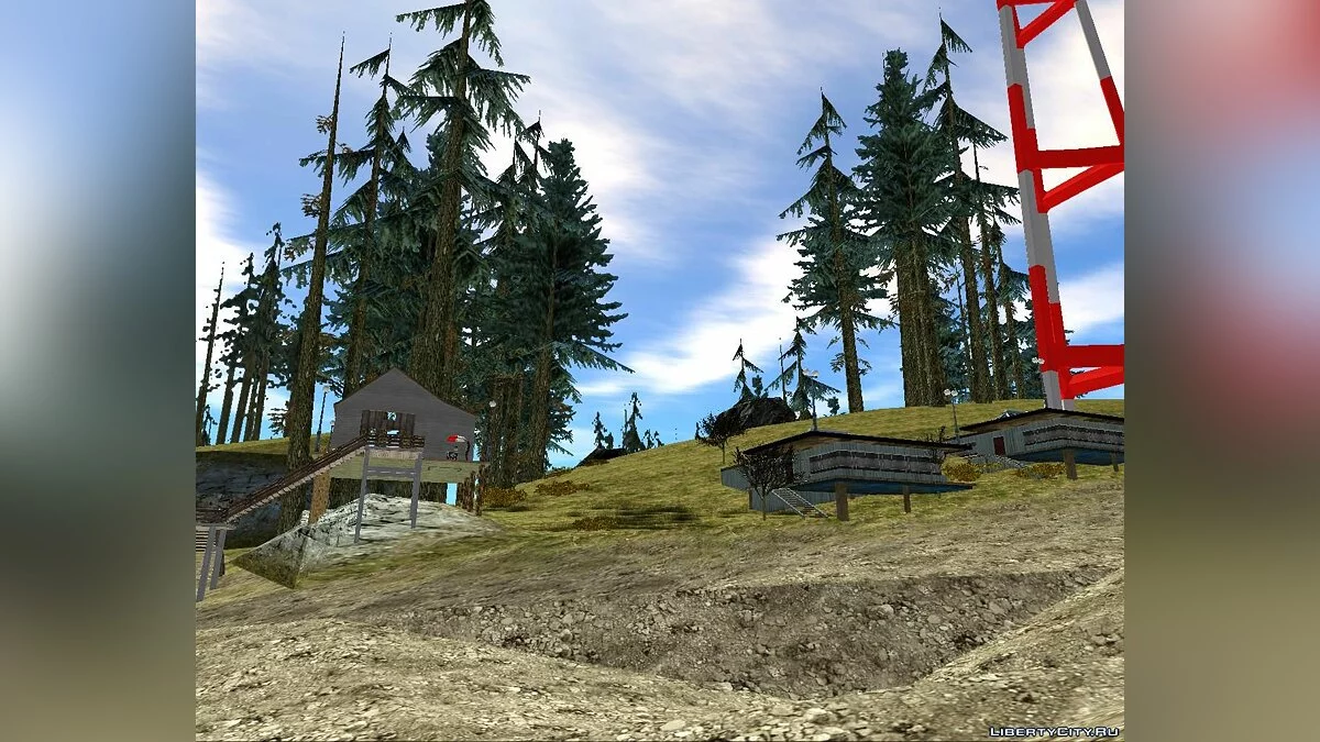 New Settlement in Shady Creeks - Новая деревня / GTA San Andreas