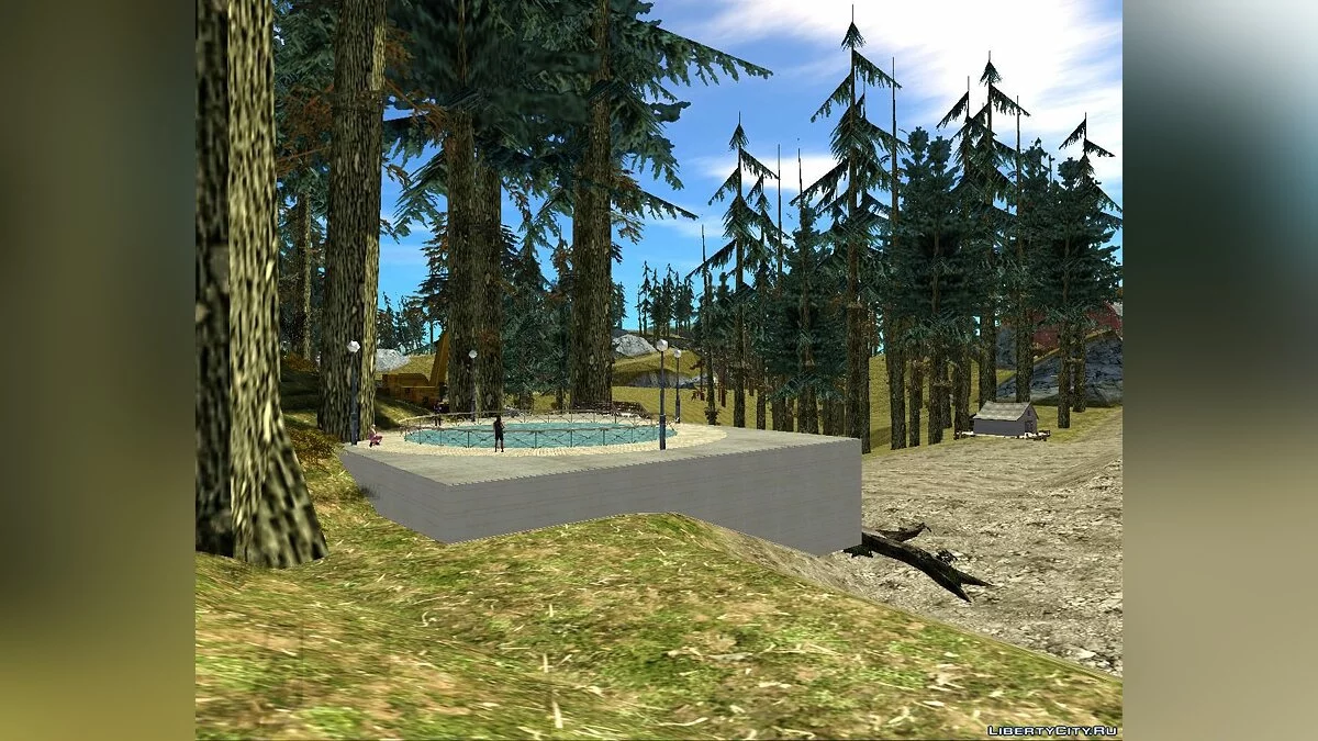 New Settlement in Shady Creeks - Новая деревня / GTA San Andreas