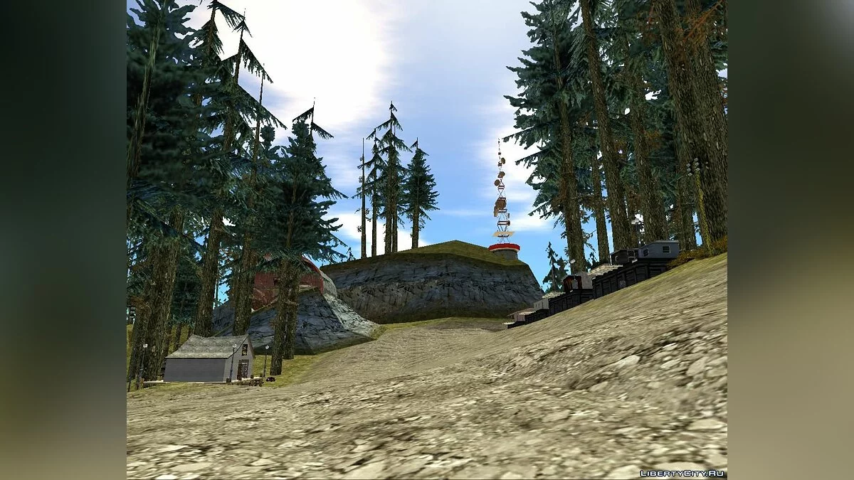 New Settlement in Shady Creeks - Новая деревня / GTA San Andreas