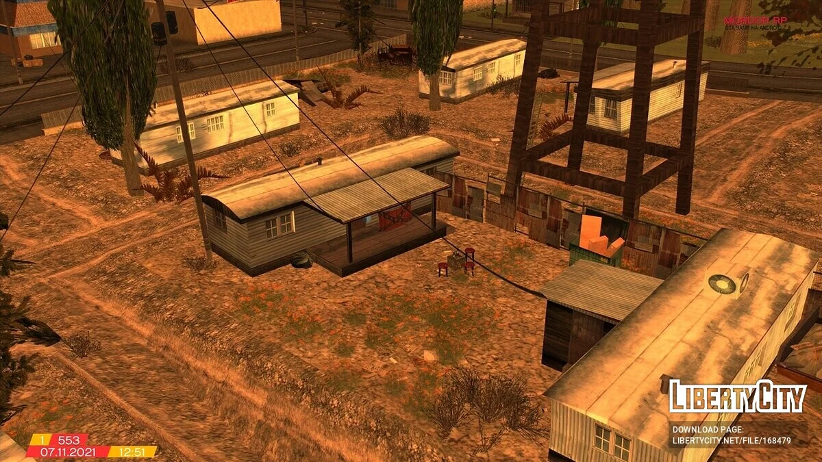 Обновлённый маппинг Angel Pine / GTA San Andreas