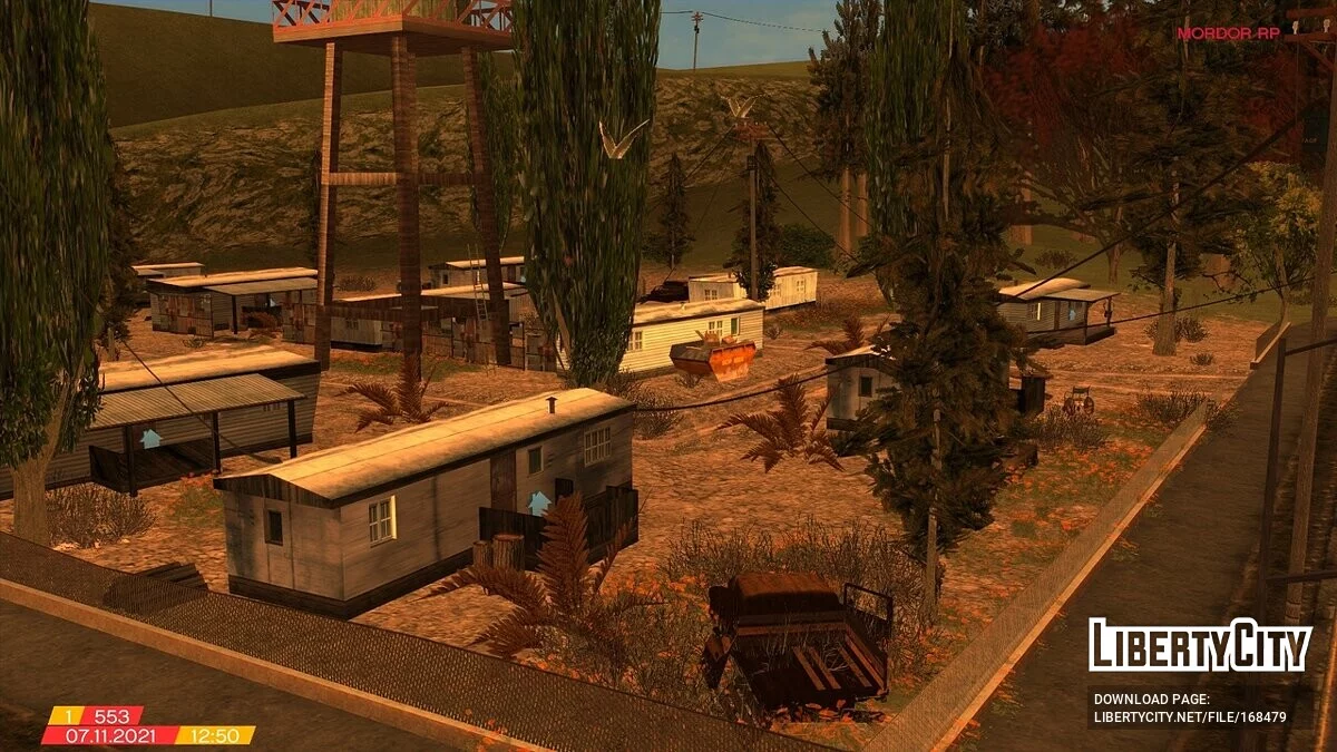 Обновлённый маппинг Angel Pine / GTA San Andreas