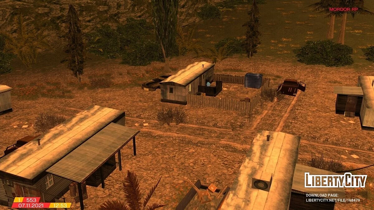 Обновлённый маппинг Angel Pine / GTA San Andreas