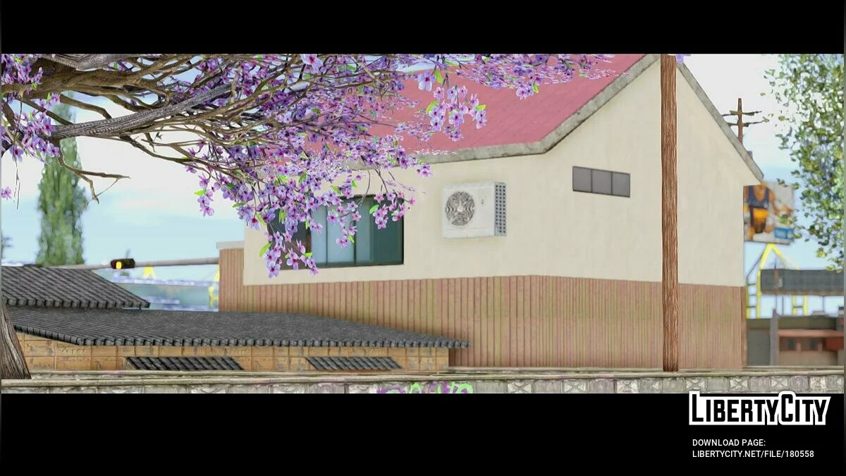Rains Idlewood / GTA San Andreas