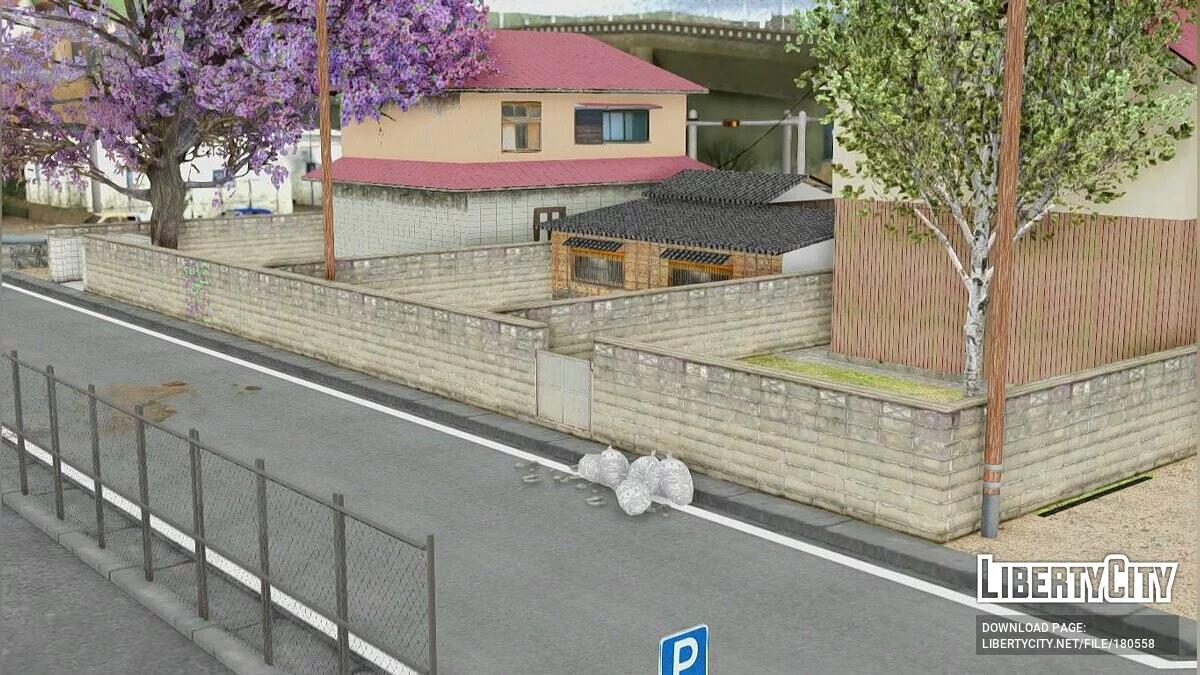 Rains Idlewood / GTA San Andreas