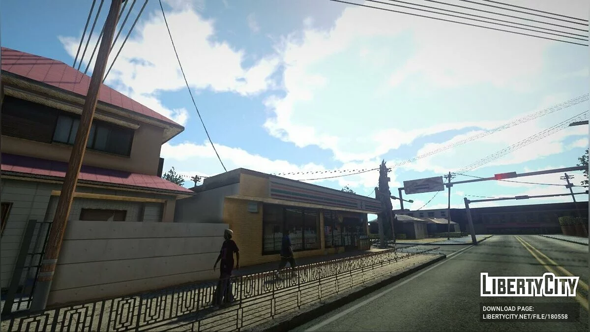 Rains Idlewood / GTA San Andreas