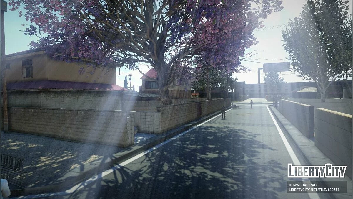 Rains Idlewood / GTA San Andreas