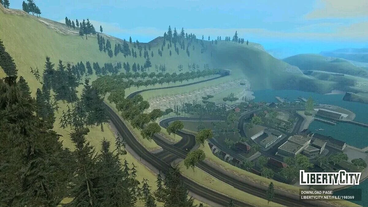 Больше деревьев в Бэйсайде / GTA San Andreas