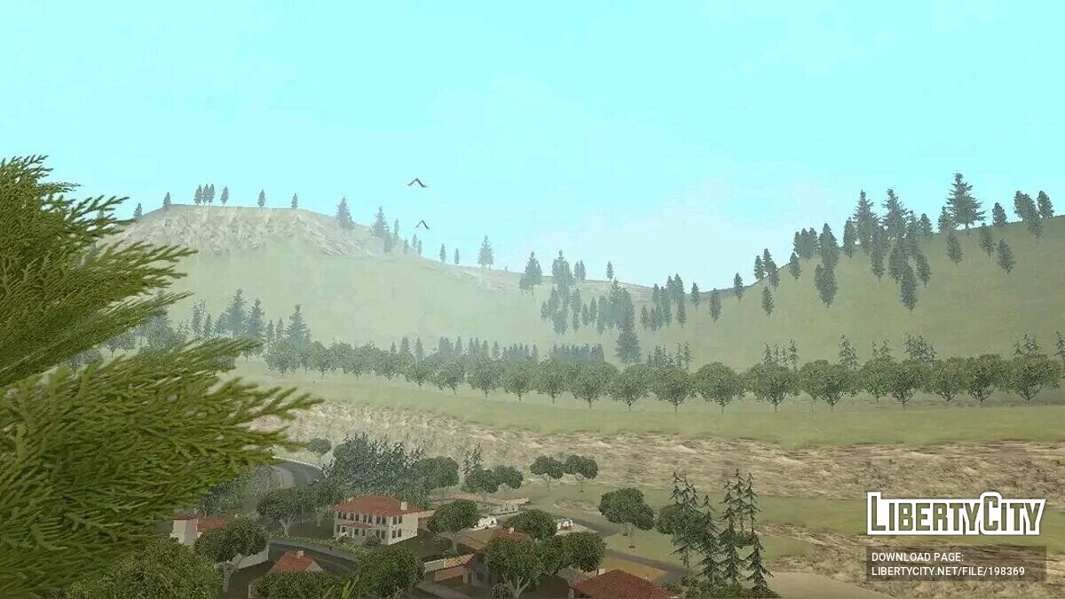 Больше деревьев в Бэйсайде / GTA San Andreas