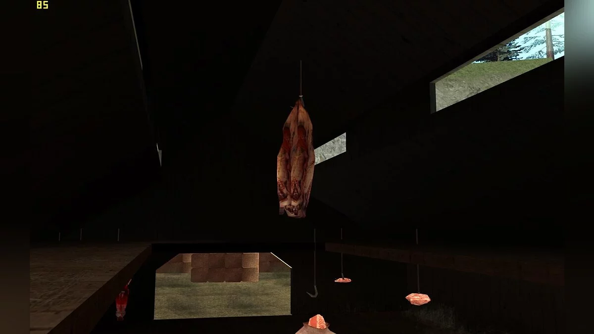 Ферма Кожаного Лица - Техасская резня бензопилой / GTA San Andreas