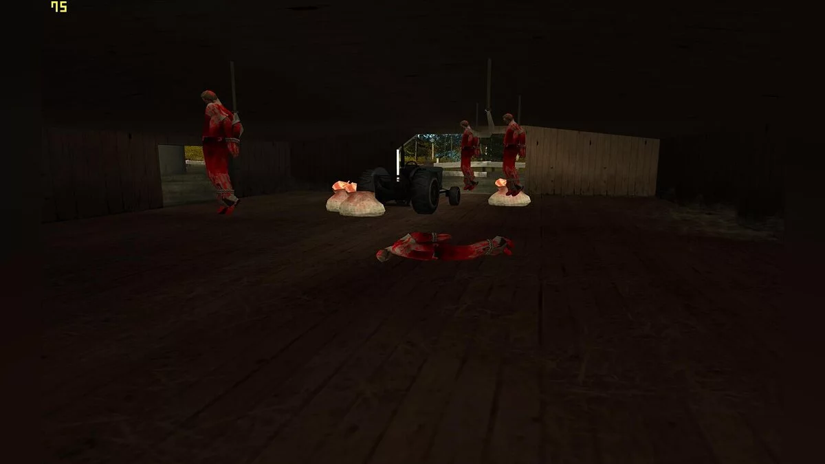 Ферма Кожаного Лица - Техасская резня бензопилой / GTA San Andreas