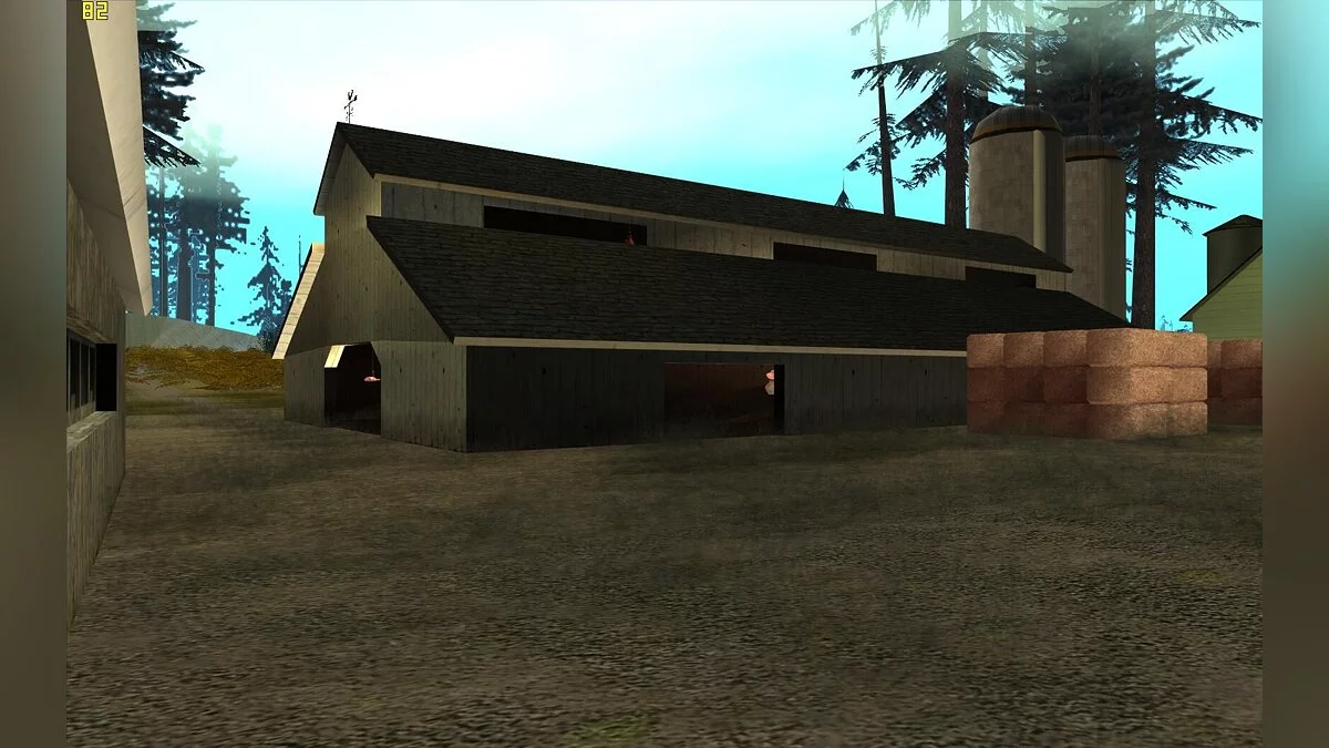 Ферма Кожаного Лица - Техасская резня бензопилой / GTA San Andreas