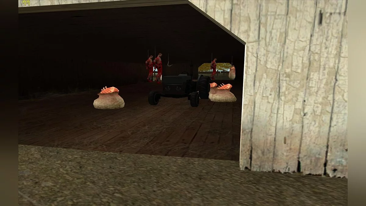 Ферма Кожаного Лица - Техасская резня бензопилой / GTA San Andreas