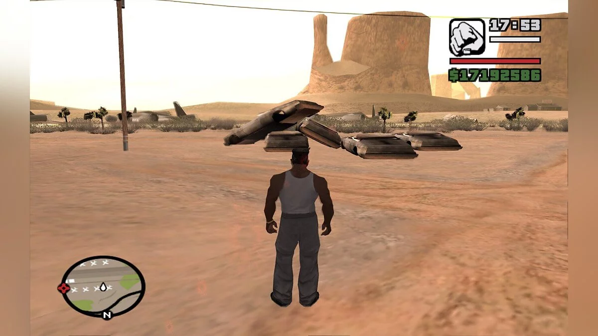 Свалка металлолома - Schrott Iron Map / GTA San Andreas