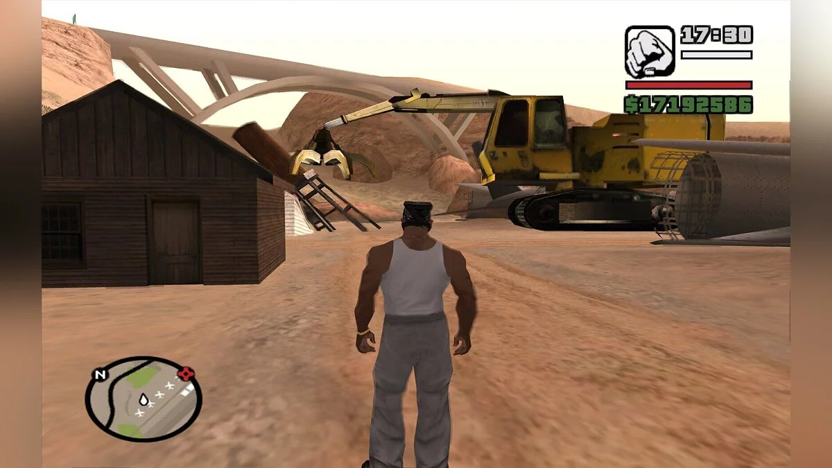 Свалка металлолома - Schrott Iron Map / GTA San Andreas