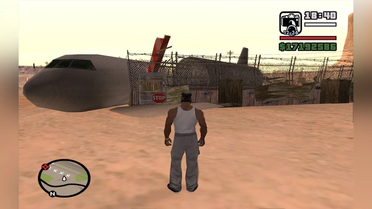 Свалка металлолома - Schrott Iron Map / GTA San Andreas