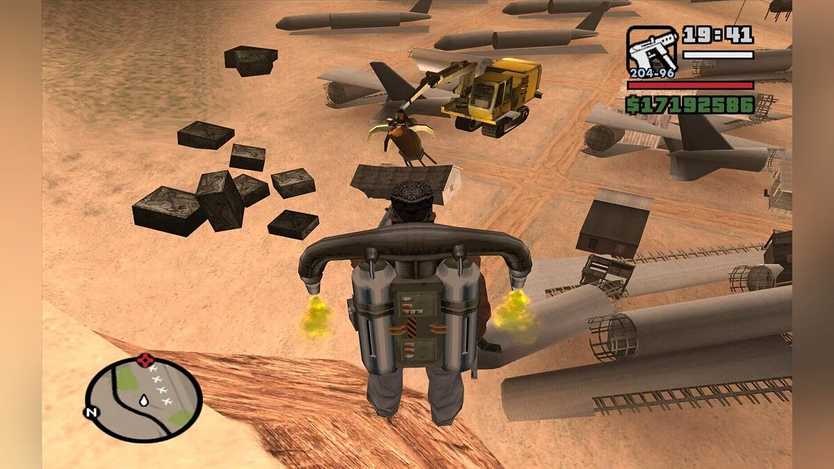 Свалка металлолома - Schrott Iron Map / GTA San Andreas