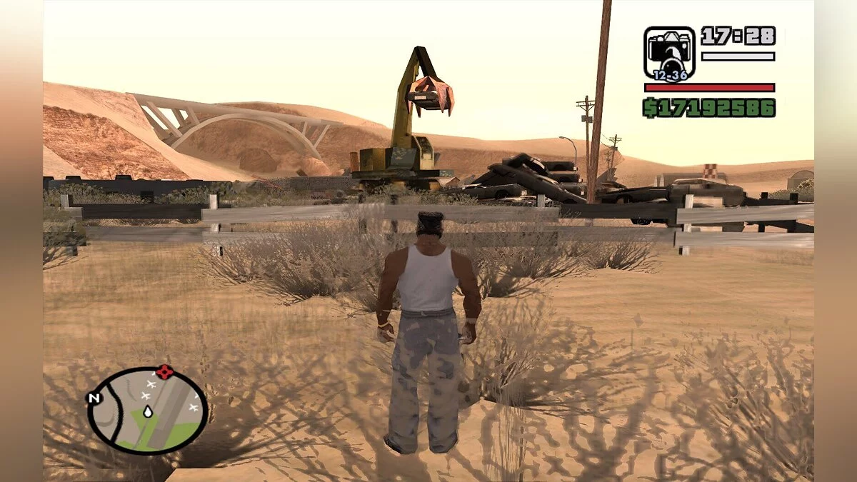 Свалка металлолома - Schrott Iron Map / GTA San Andreas