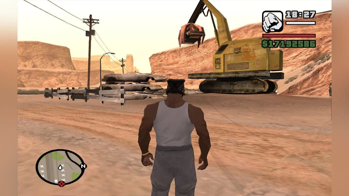 Свалка металлолома - Schrott Iron Map / GTA San Andreas