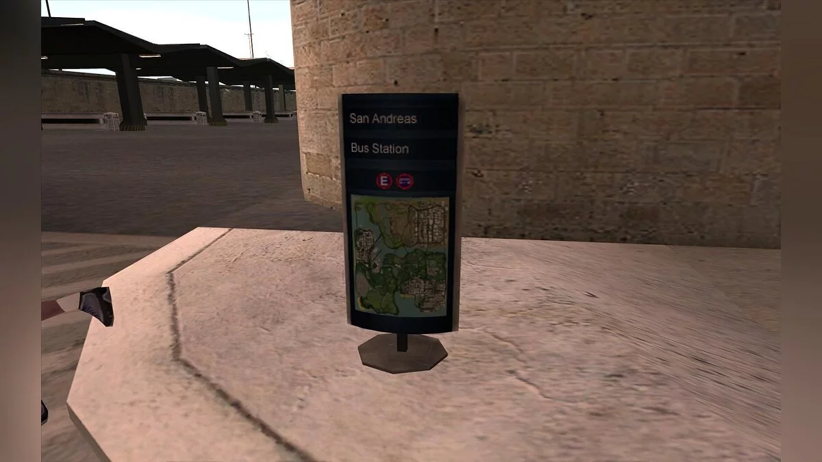 San Andreas Bus Station / GTA San Andreas