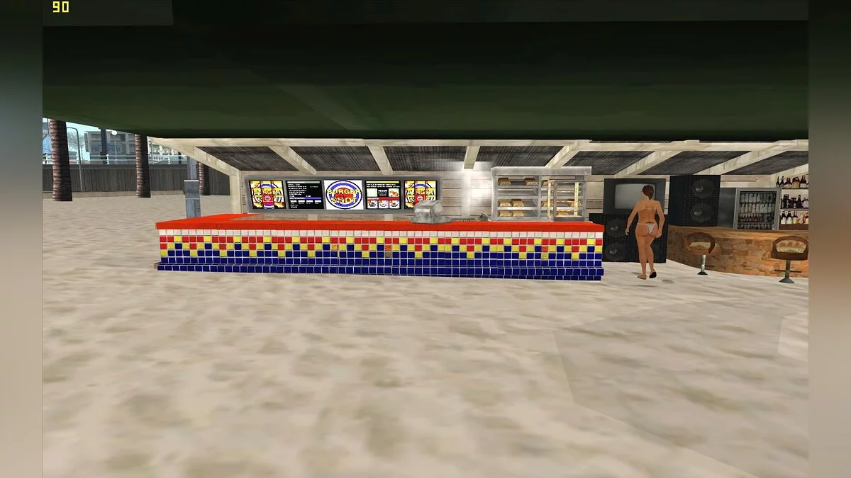 Улучшенный пляж Santa Maria / GTA San Andreas