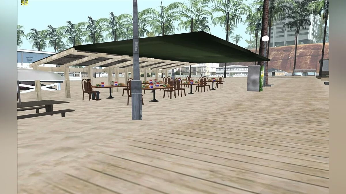 Улучшенный пляж Santa Maria / GTA San Andreas