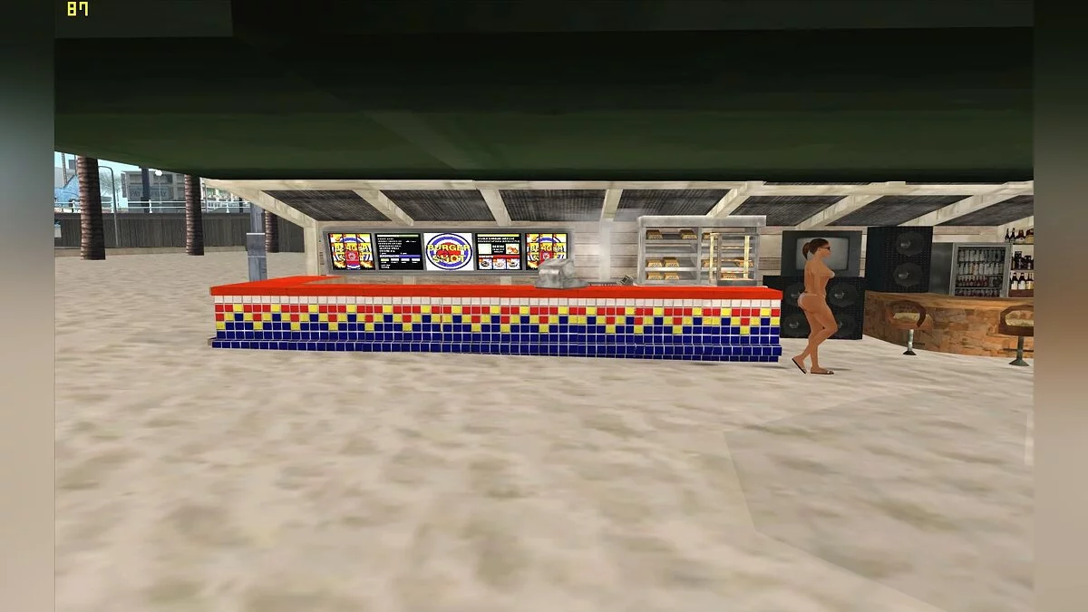 Улучшенный пляж Santa Maria / GTA San Andreas