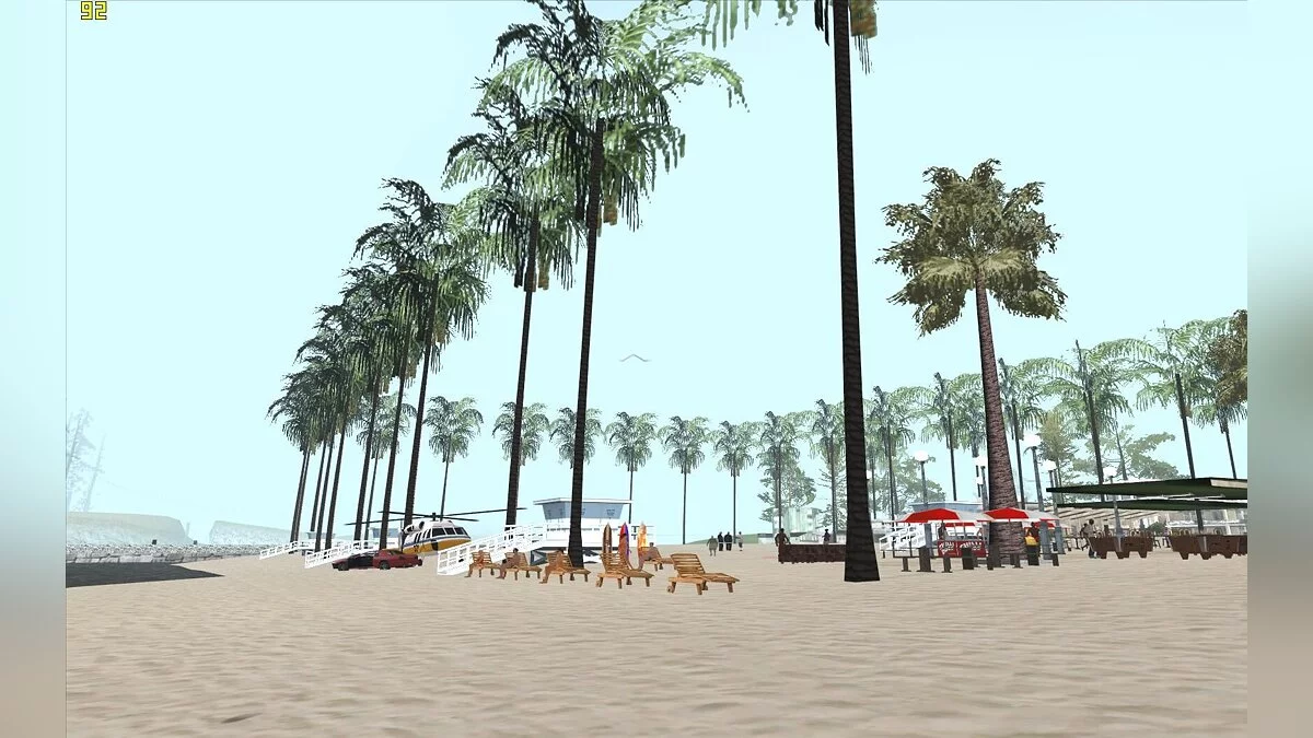 Улучшенный пляж Santa Maria / GTA San Andreas