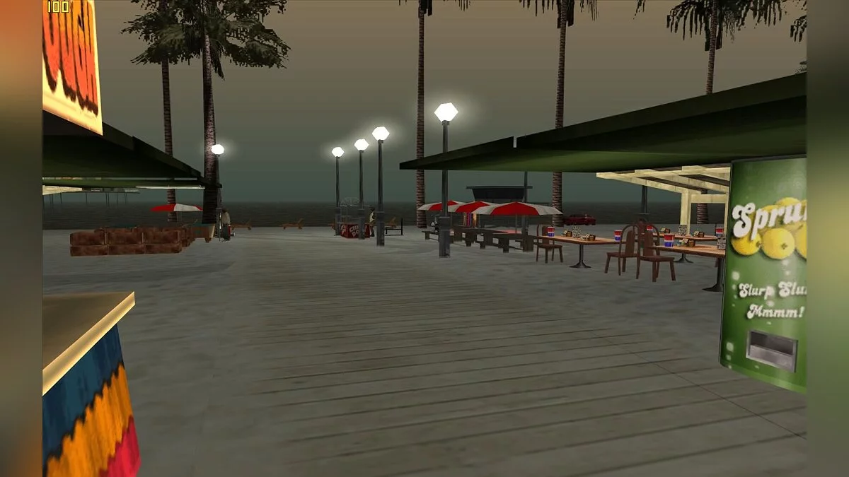 Улучшенный пляж Santa Maria / GTA San Andreas