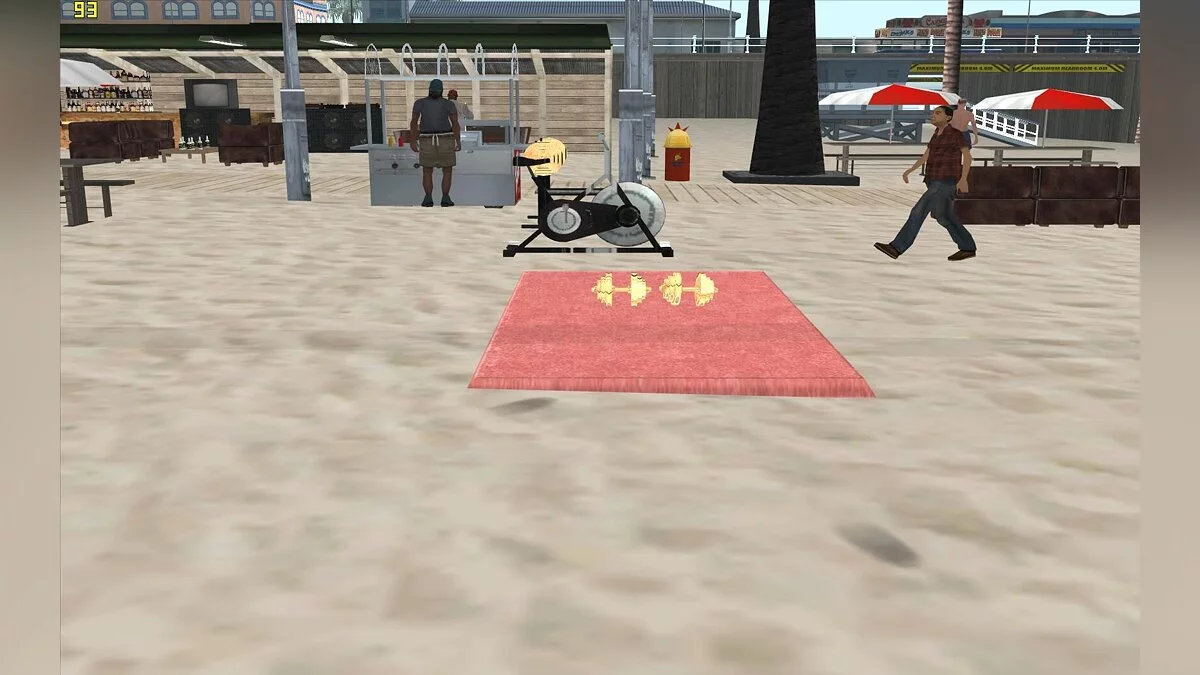 Улучшенный пляж Santa Maria / GTA San Andreas